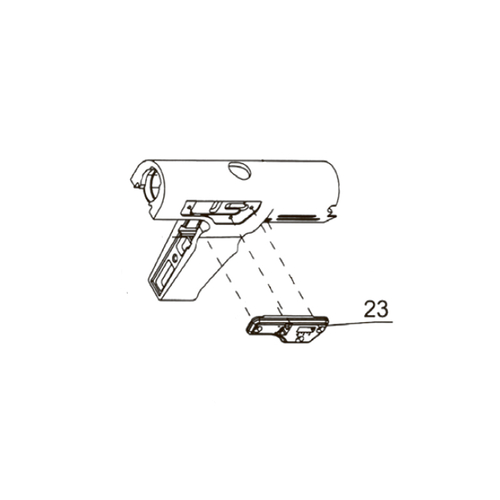 Запчасть №23 для PAG311BWT. Крышка