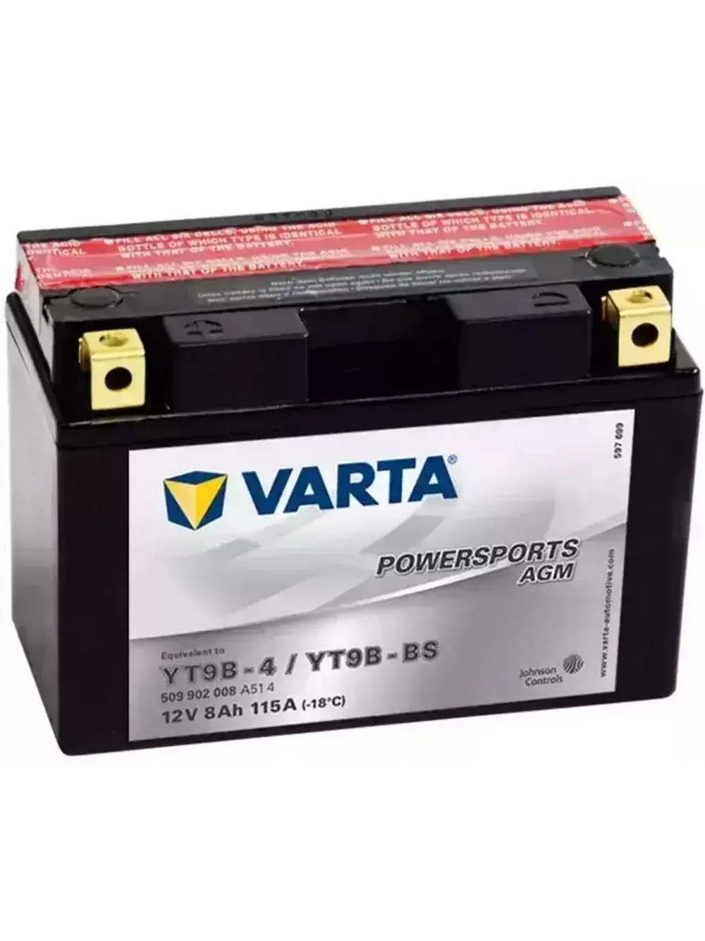 Аккумулятор Varta AGM YTZ10S-BS; 508901015