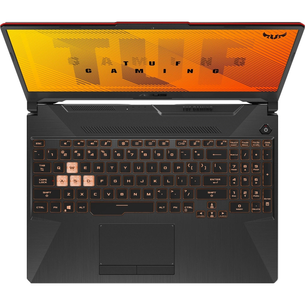Ноутбук ASUS TUF Gaming A15 FA506NCQ-HN031 AMD Ryzen 7 170/16Gb (1*16 D5)/SSD512Gb/RTX3050 4Gb (75W)/15.6"/IPS/FHD/1920x1080/144Hz/NoOS/RJ-45/Black/2.3kg (90NR0QE7-M001A0)