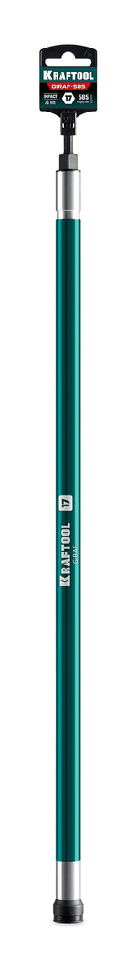 KRAFTOOL GIRAF, 17 мм (М10), 585 мм, экстрадлинная ударная бита с торцовой головкой (26198-17)