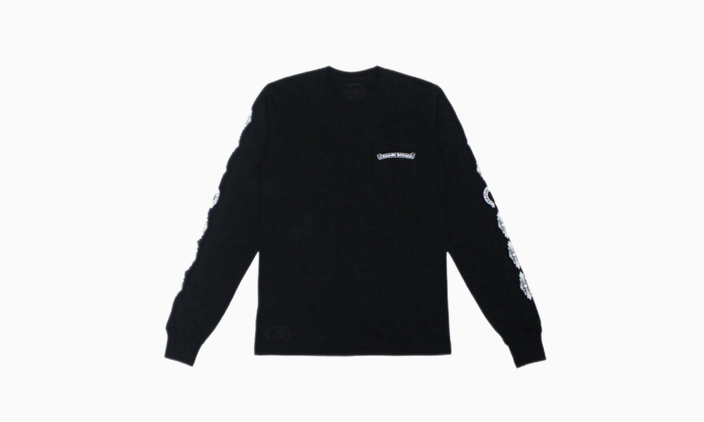 Chrome Hearts Floral Cross L/S T-shirt "Black"