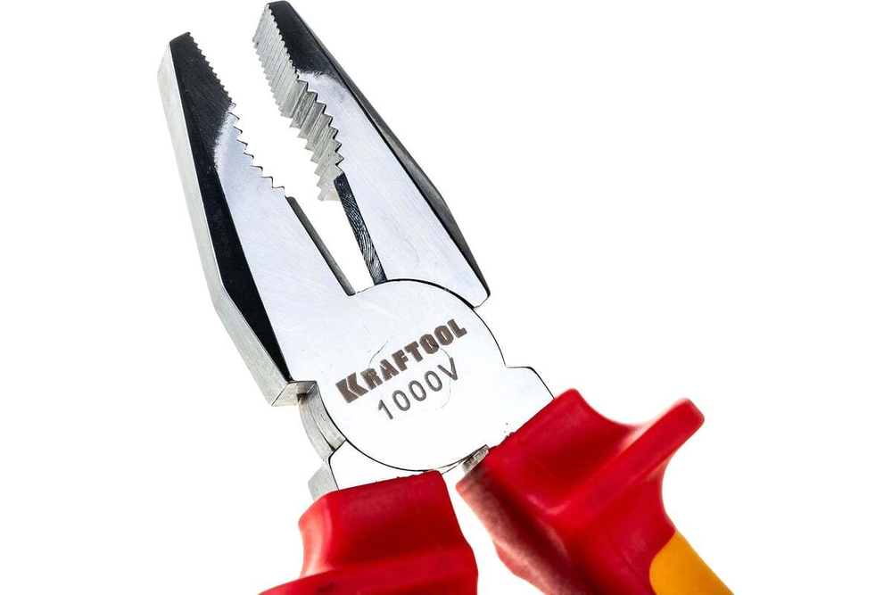 KRAFTOOL  Electro-Kraft 200 мм, Хромированные плоскогубцы (2202-1-20)