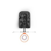 Баскетбольная стойка UNIX Line B-Stand-PC 49"x33" (122 х 81 см) R45 H240-305 см