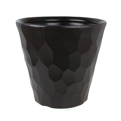 Кашпо ROCKA 2в1 (с технол горшком) (d-39,1 h-37,1 v-27) коричневый