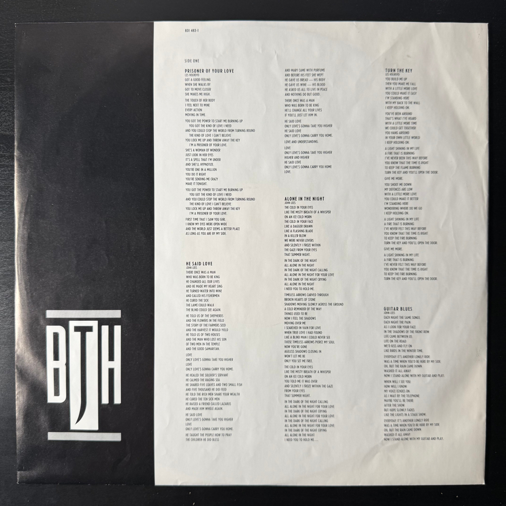 Barclay James Harvest - Face To Face (Германия 1987г.)