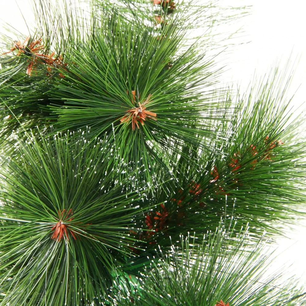 Ёлка «Сибирская» 90 см, леска белый иней (50 веток)