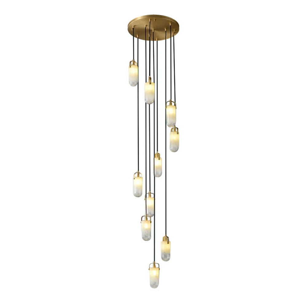 Подвесной светильник MT9056-10H brass