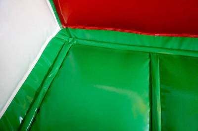 Коммерческий надувной батут "Радужный город" 10*6*3 м