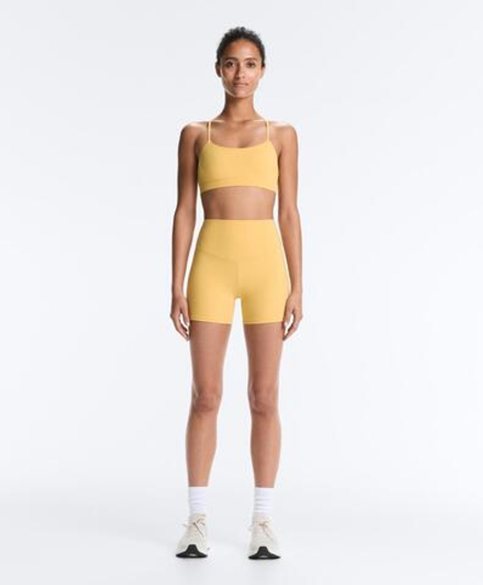 OYSHO Велосипедки Comfortlux с высокой посадкой длиной 10 см, желтый