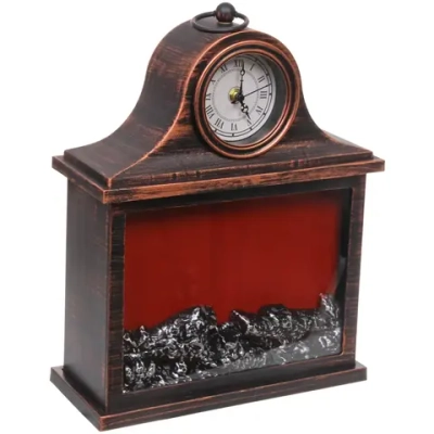 Сувенир с подсветкой «КАМИН - Время огня» 29,8*13*39 см (питание от USB и батареек)