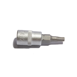 Торцевая головка короткая с битой 1/4" T20, СТАНКОИМПОРТ, CS-14.12.T20