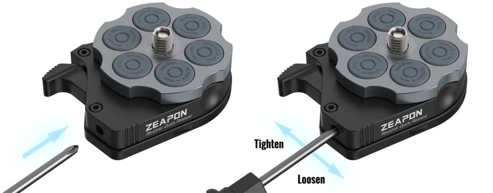 Быстросъемное крепление Zeapon Revolver AI-H2