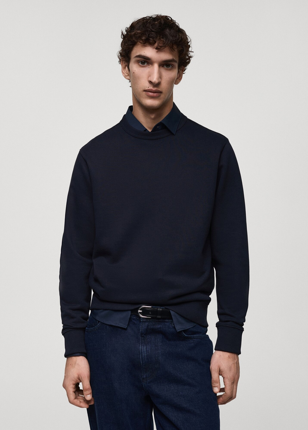 Свитшот regular fit из хлопка