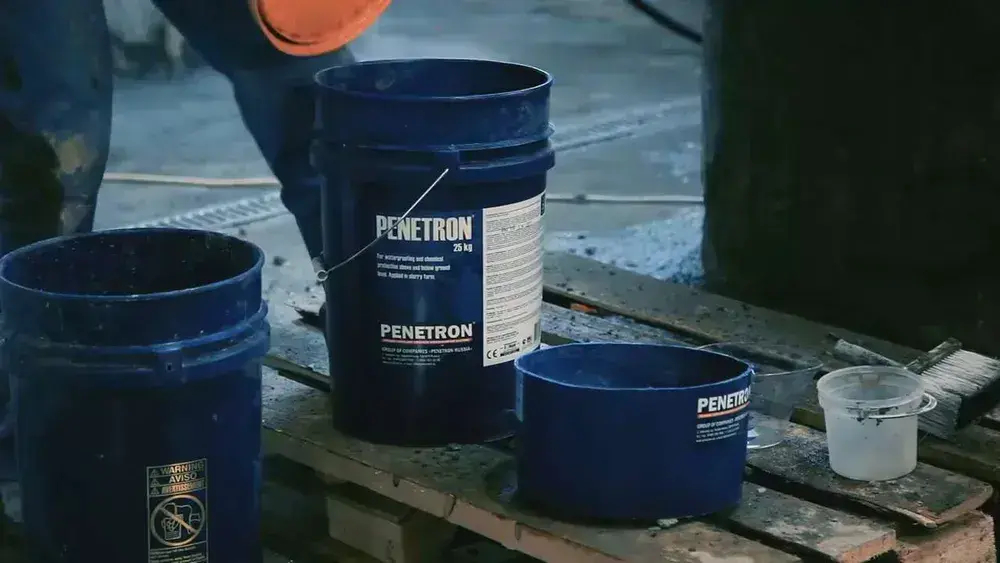 Проникающая гидроизоляция Пенетрон, ведро 5кг
