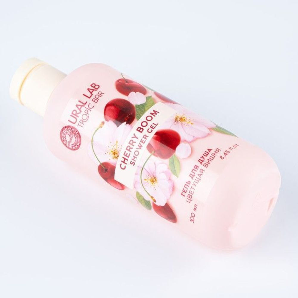 Гель для душа TROPIC BAR с ароматом цветущей вишни - 300 мл.