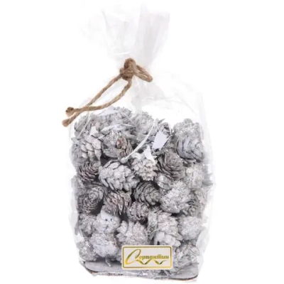 Композиция для декора «Лесное удовольствие» 11*11*14 см (130 гр), серебро