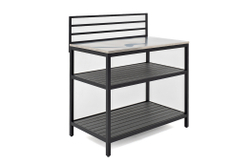 Модуль уличной кухни из алюминия БЕЙС (консоль открытая)