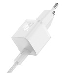 Зарядное устройство Baseus GaN5 (mini) 1C 20W + Кабель USB-C - USB-C - Moon White