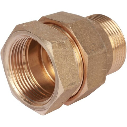 Разъемное соединение американка ВН, уплотнение под гайкой o-ring кольцо 11/4 STOUT
