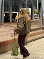 Парка оливковый