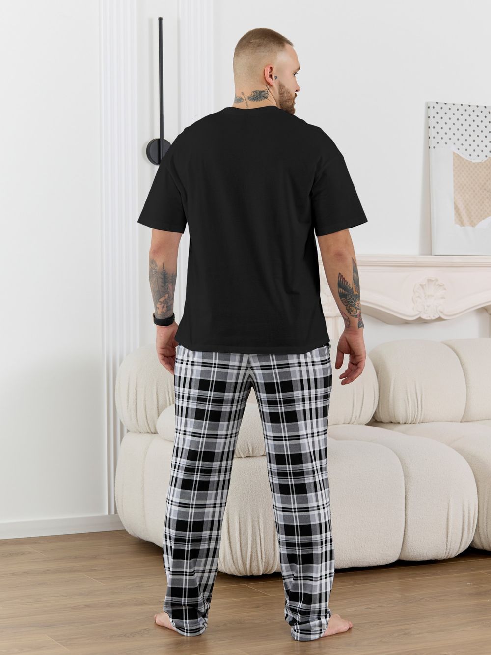 Костюм мужской Мишель-6 Виотекс ЧЁРНЫЙ