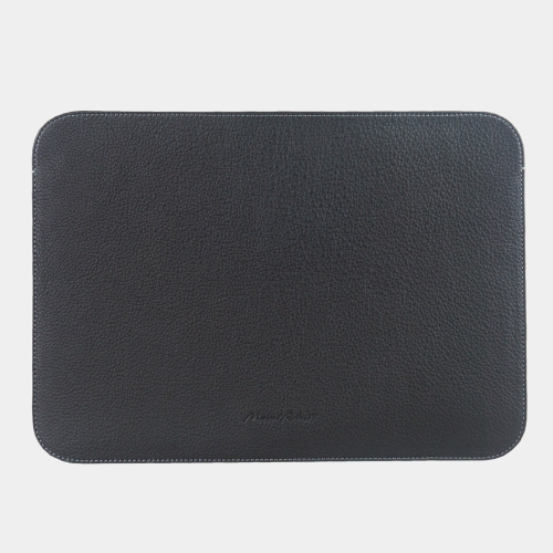 Чехол для MacBook Pro 13-14-15' и документов из кожи теленка, черного цвета