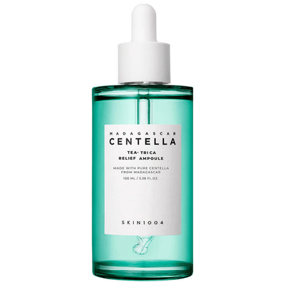 SKIN1004 MADAGASCAR CENTELLA TEA-TRICA RELIEF AMPOULE Успокаивающая ампула для проблемной кожи 100мл