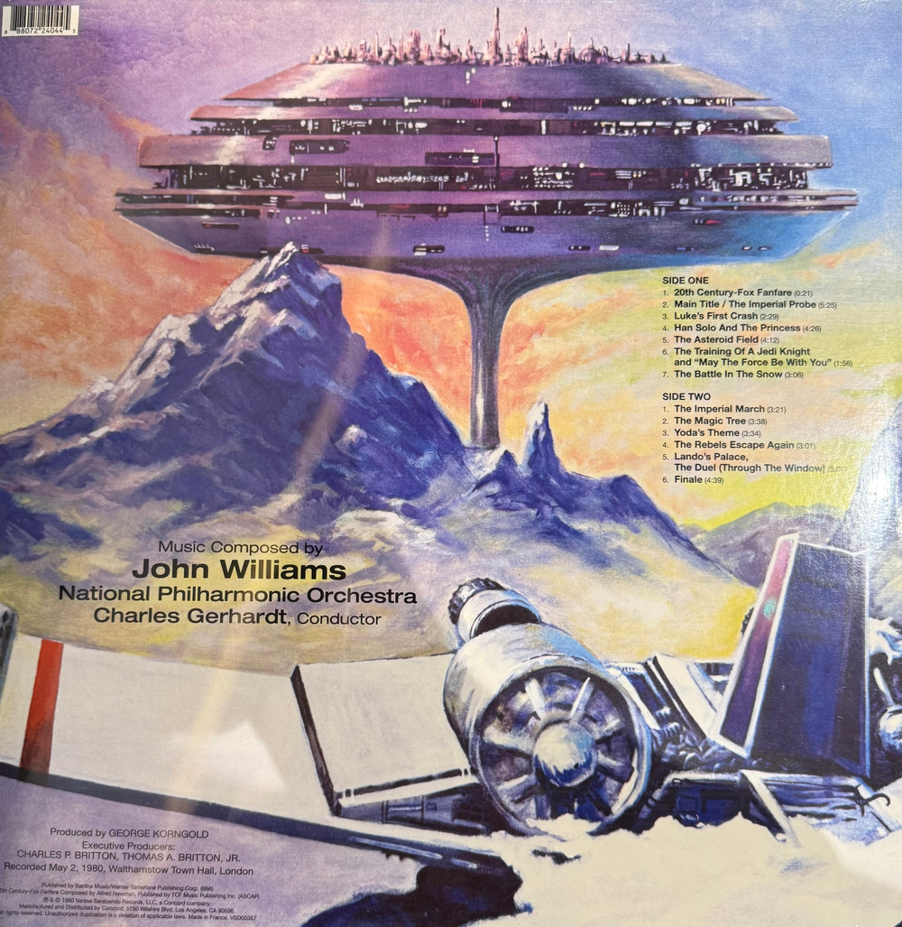 Виниловая пластинка The Empire Strikes Back - Symphonic Suite From The Original Motion Picture Score LP