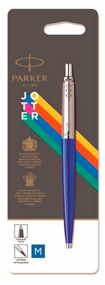 Ручка шариков. Parker Jotter Color корп.голубой M чернила син. блистер