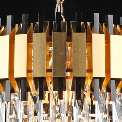 Люстра потолочная Reluce E27  02144-0.4-05 FGD+BK