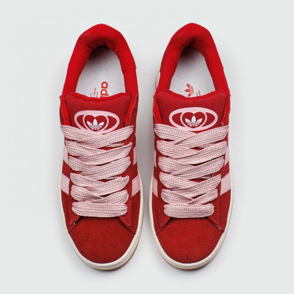 кроссовки Adidas Campus 00 Red Pink Str. Wmns