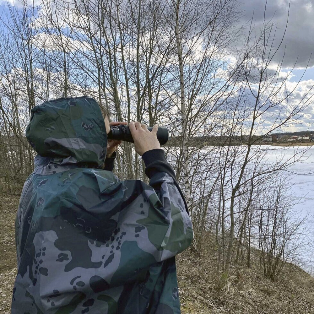 Водонепроницаемый дождевик US Flower Camo