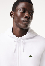 Lacoste Толстовка на молнии - Белый