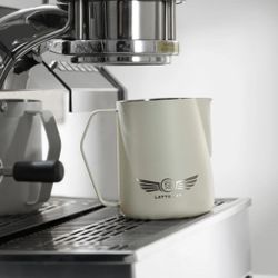 Питчер молочник 600 мл LATTE ART белый матовый нерж. ZeroHero