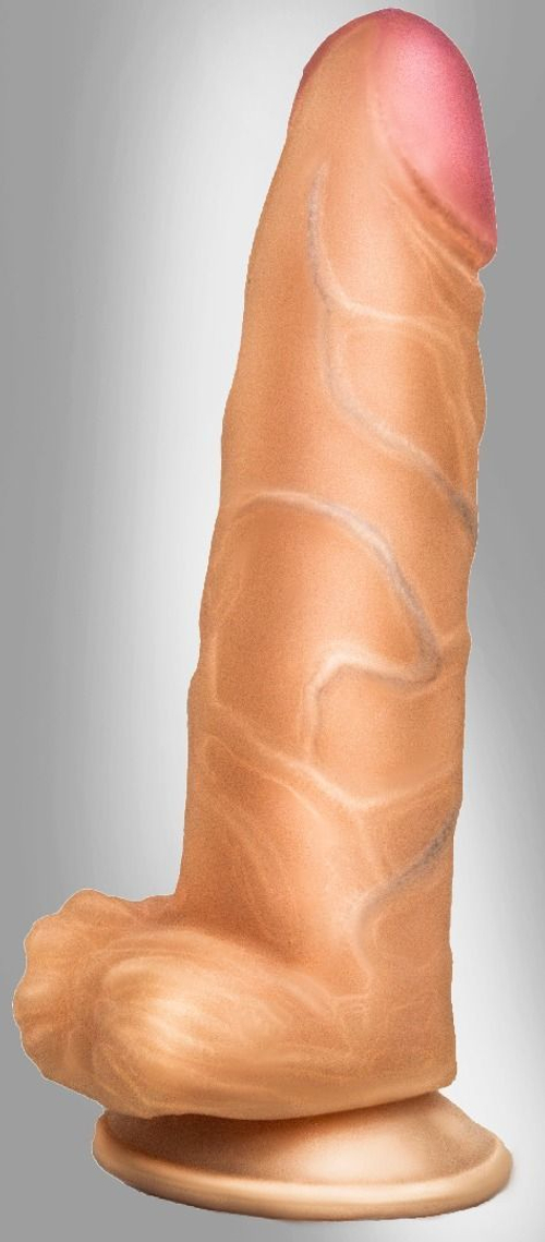 Фаллоимитатор COCK NEXT 6" с основанием-присоской - 17 см.