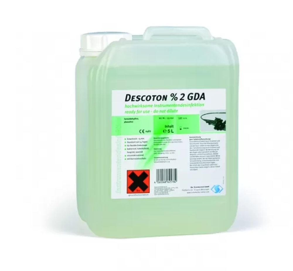 Дескотон 2% ГДА 5 л возможна дезинфекция эндоскопов