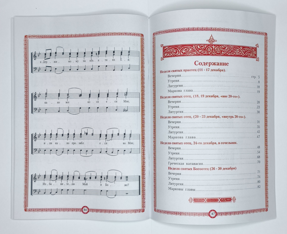 №248 Воскресные отеческие службы в предпразднство и попразднство Рождества Христова