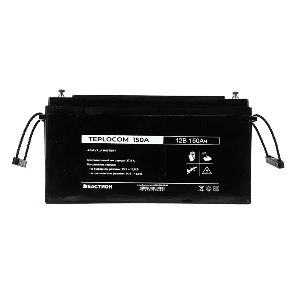 TEPLOCOM 150Ач аккумулятор герметичный свинцово-кислотный 442