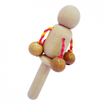 Погремушка Лялька неокрашенная Вальда