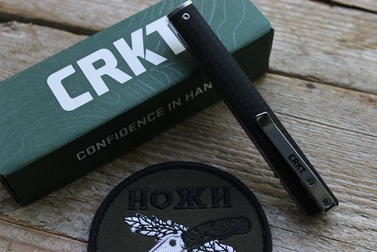 Складной нож CRKT 7096 CEO c клинком из стали 8Cr13MoV, рукоять GRN