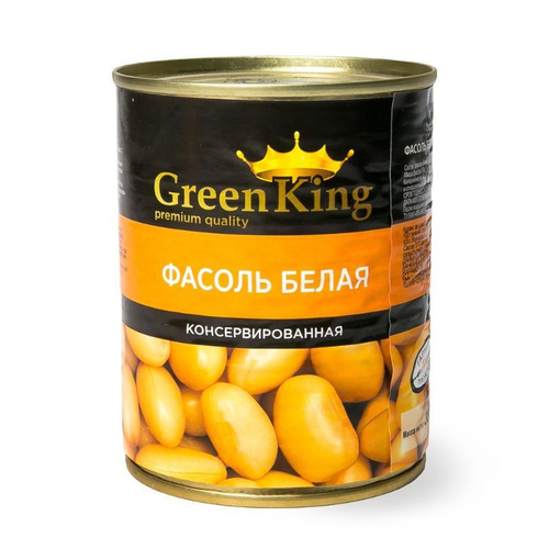 Фасоль белая в с/с 400гр Green King (сухой вес 220гр)
