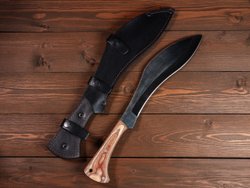 Непальский нож "Кукри", сталь 65Г