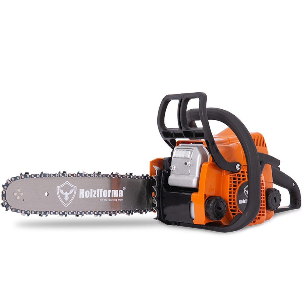 Бензопила G180 шина 40 см Holzfforma (31.8 см³., 2 л.с.(1.5 кВт), 16″(40 см), 3/8″, 1.3 мм., 55 звеньев)