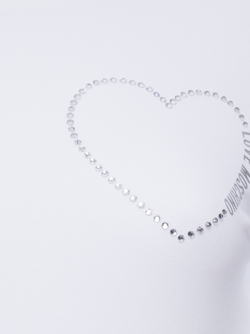 LOVE MOSCHINO Майка- белый