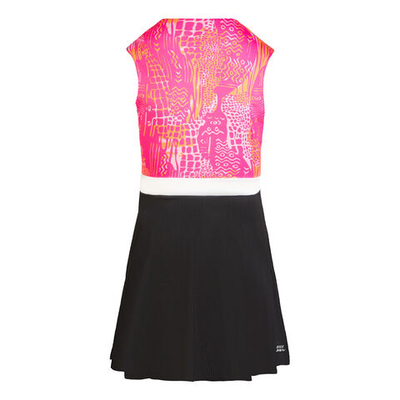 Женская теннисное платье BIDI BADU Tuelo Tech 2in1 Dress Women - Grey, Pink