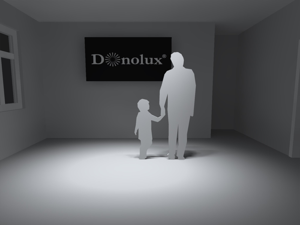 Накладной светодиодный светильник 2м 36Вт 48°