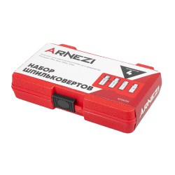 Набор шпильковертов, 4 пр. (6, 8, 10, 12мм) ARNEZI R7700151