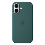 Силиконовый чехол с поддержкой MagSafe Apple Silicone Case для iPhone 16, Lake Green (Озерно-зеленый)