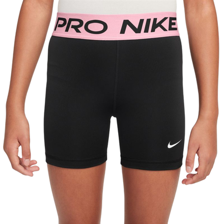 Детские шорты Nike Girls Pro 3in - black/med soft pink/white