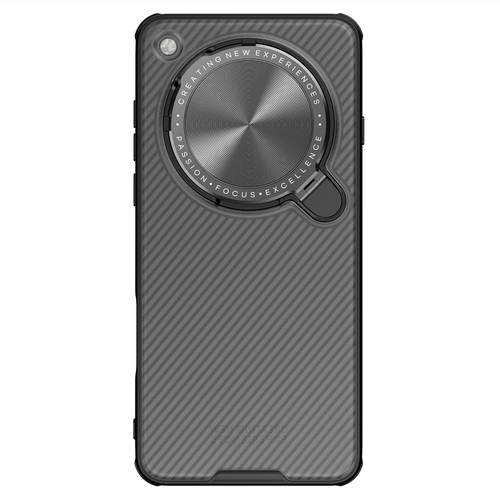 Чехол тонированный (Transparent Black) от Nillkin с металлической крышкой для камеры на OPPO Find X8 Ultra, серия CamShield Prop